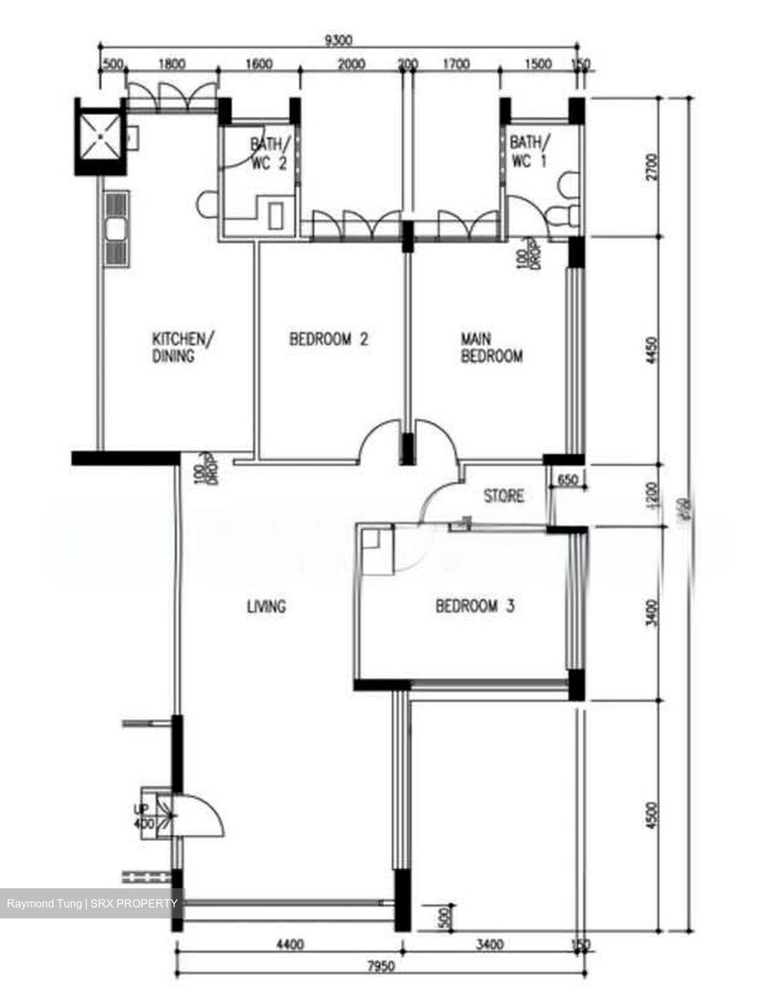 Blk 58 Chai Chee Drive (Bedok), HDB 4 Rooms #559051361
